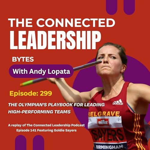 Page de couverture de The Olympian's Playbook for Leading High-Performing Teams with Goldie Sayers