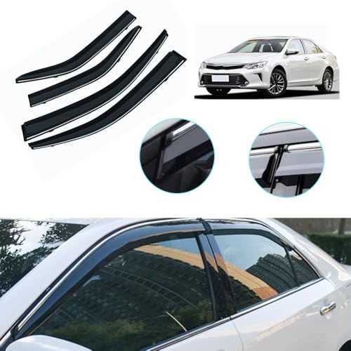 Déflecteurs de vitre pour Toyota Camry 2012-2017 - Set de 4 pièces