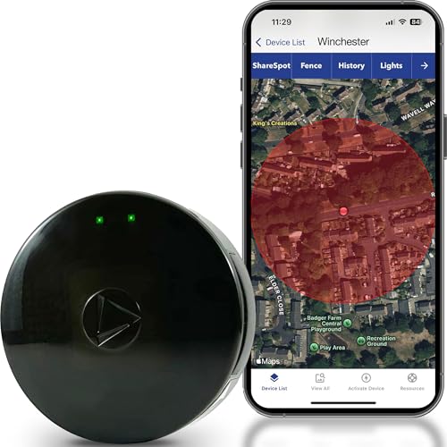 LandAirSea 54 GPS Tracker – Car Tracker Device For Vehicles, Real-Time Global Asset & Fleet Tracking. Compact Mini Tracker, Easy To Use, Discreet Magnetic Mount, Waterproof. Subscription Required