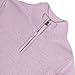 Hope & Henry Boys' Organic Long Sleeve Fine Gauge Half Zip Pullover Sweater, Medium, Lavender Marl