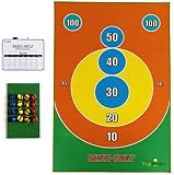 Golf Chipping Game – 6ft x 4ft Backyard Game for Indoor or Outdoor – Chipping Mat, Target, Scoreboar