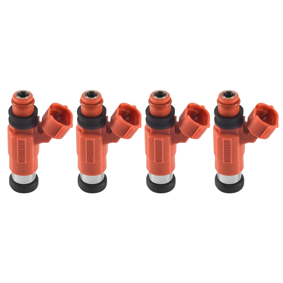 CaFuel Petrol Injection Nozzles CDH210 0280155723 INP-771 MD319791 for Mitsubishi for Eclipse for Galant 4Pcs Set Fuel Injection Nozzle