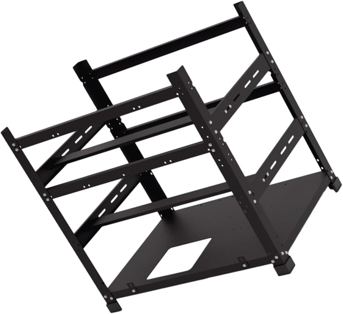 Mikikit 1set Gpu Graphics Cards Rack Frame Open Design for Easy Installation and Layout for Gaming and Mining Setups