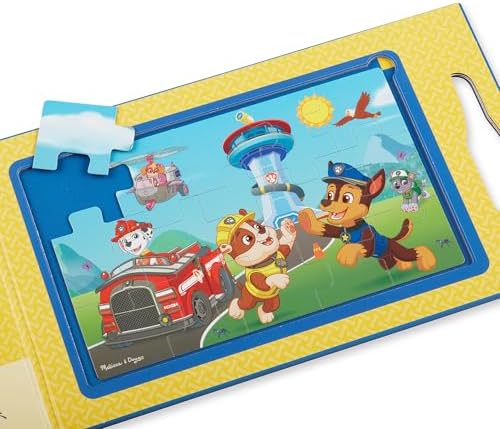 Melissa & Doug PAW Patrol Take-Along Magnetic Jigsaw Puzzles (2 1...