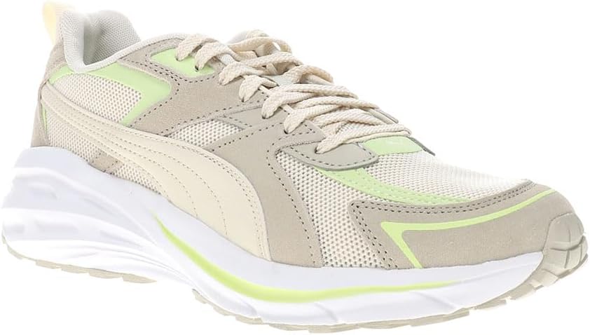 PUMA Womens Hypnotic Ls Lace Up Sneakers Shoes Casual - Green, Off White - Size 8 M