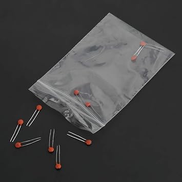 Electronic Component Kit Assortment LED Diodes Transistor Electrolytic Capacitors Resistors Kit, 1390 pcs