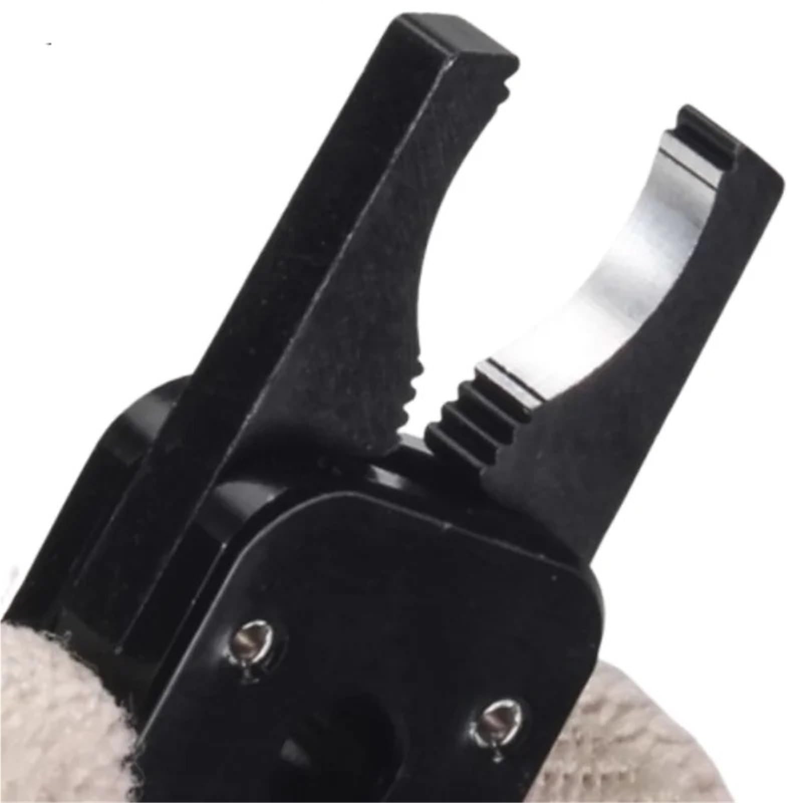 Mini Szczypce pneumatyczne J1080/1060 Akcesoria do manipulatora Szczypce mechaniczne Mini-A Mini-B/C Szczypce do natrysku wody do robotów przemysłowych (szary, 1 szt.)