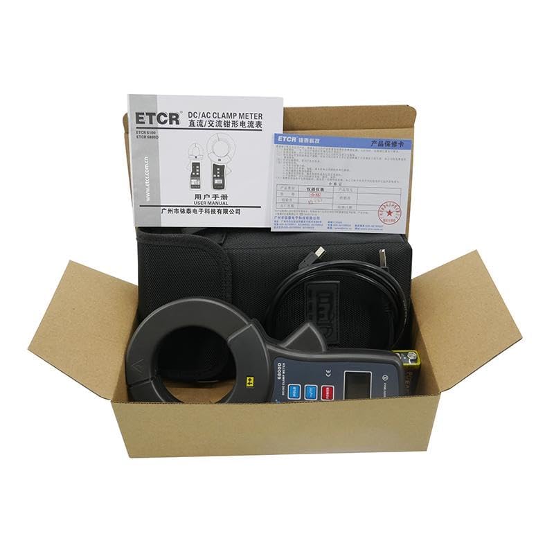 ETCR6800D Pinza Amperimétrica Multímetro AC/DC miniatura 6