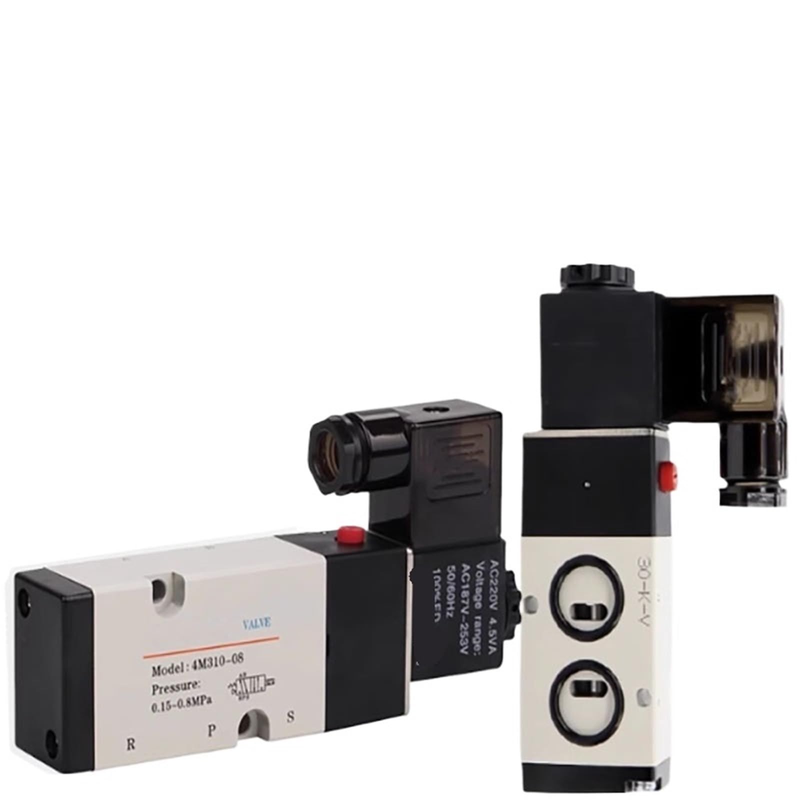 Vanne électromagnétique 4M220-08 AC220V pour commande pneumatique