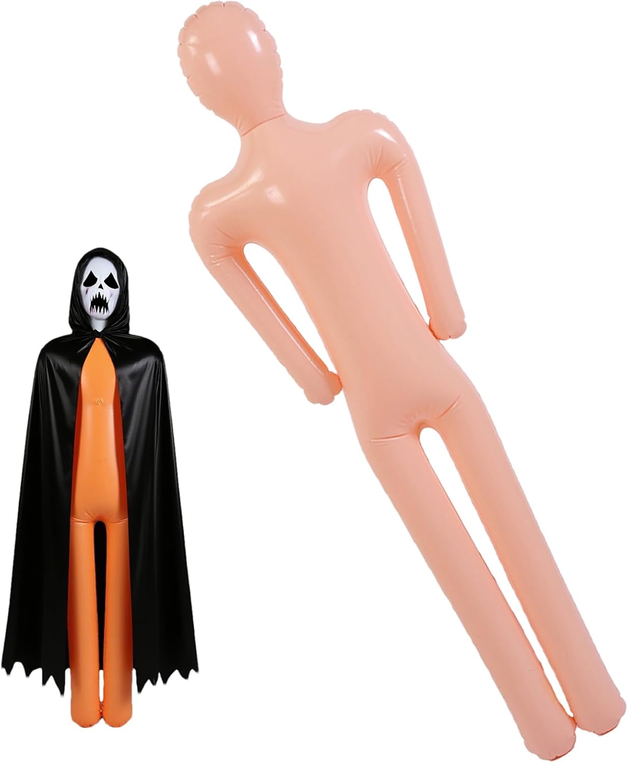 Life-Size Inflatable Halloween Corpse Realistic Hanging Decoration for Indoor and Outdoor Use Scary Fake Corpse as Party and Horror Props
