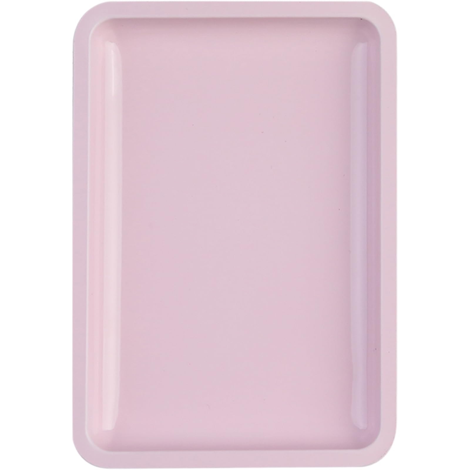 oringnat Nails Art Equipment Plate Stainless Steel Jewelry Tray False Nails Cosmetic Tool Organized for Salon and Home