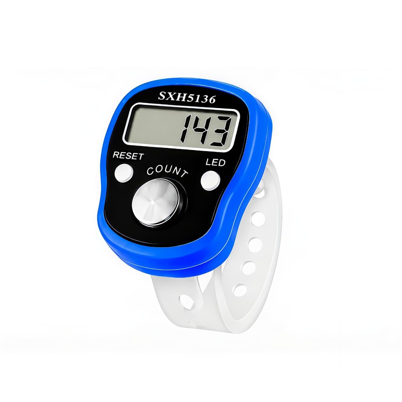 Digital Finger Tally Counter Ring Pack of 1 | Light Counter, Mini Electronic Click Counter for Hand | Jap Counter for Mantra Counting, Prayer, Knitting, Golf Score Counter-image-17