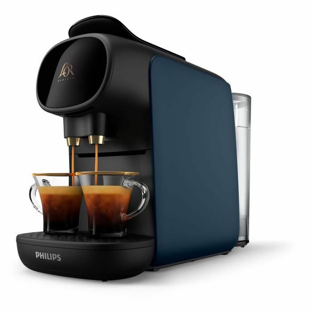 Machine a café double expresso PHILIPS L'Or Barista LM9012/40 - Bleu nuit