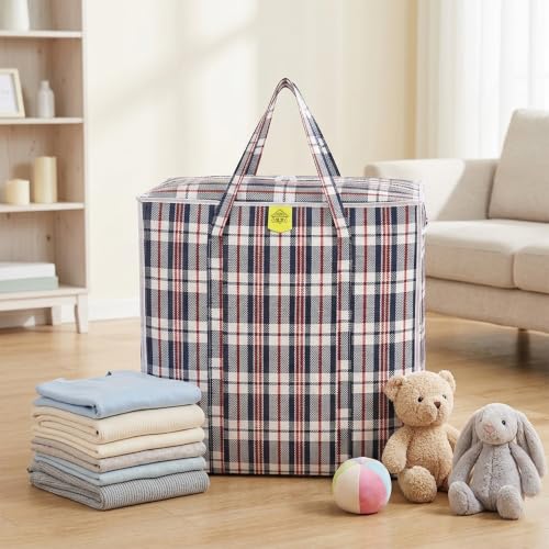Image of Storite 4 Pack Medium 68L Multi-Purpose Heavy Duty Underbed Storage Bag