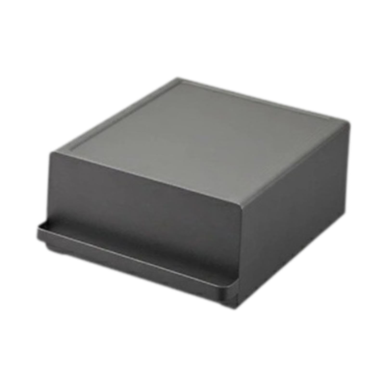 Caja para Guardar Cápsulas de Café, Elegante Soporte para Cafetera, Negro, Individual