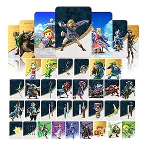 New-38-Pcs-NFC-Mini-Cards-for-The-Legend-of-ZLD-Tears-of-The-Kingdom-Compatible-with-New-3DSLiteSwitchWii-U