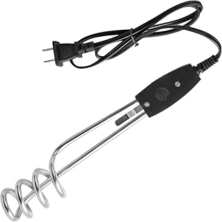 1000W-110V Immersion Water Heater - 10in Immersion Electric Water Heater - Portable Submersible Water Heater Fit for Camping, Ceramics Cups or Bucket Heating