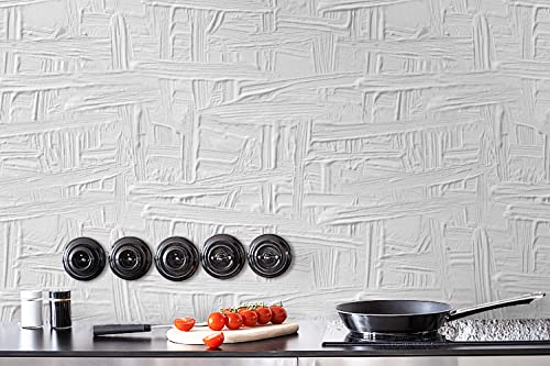 Heroad Brand 15.5"X78.7" White Cement Wallpaper Distress Frosted Peel And Stick Wallpaper Vintage Thicken Self-Adhesive Contact Paper For Cabinets Removable Waterproof Wall Paper Removable Wallpaper #TOP4