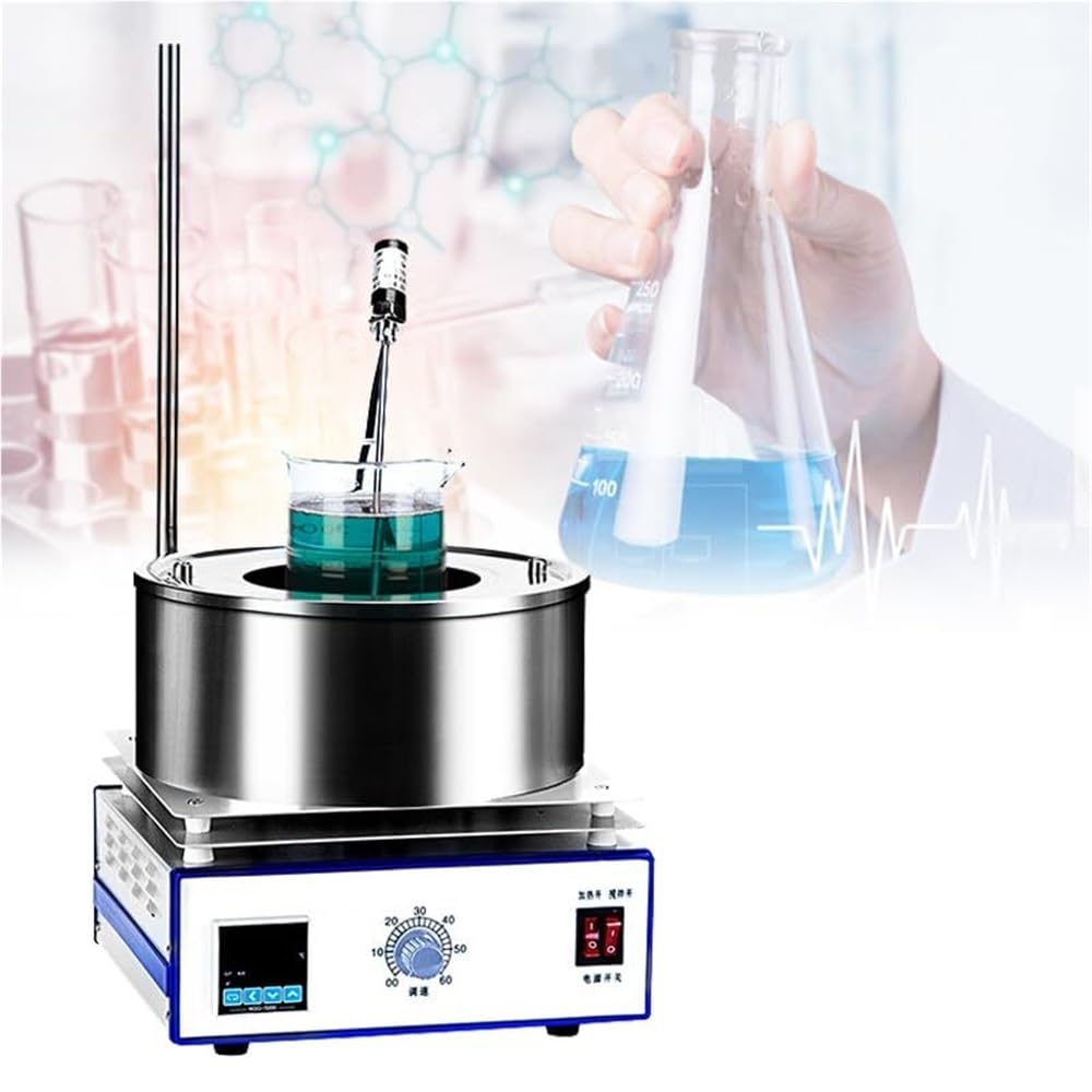 Magnetischer Mischbatterie mit Temperaturregelung, Digitalanzeige für Wasserbad und Ölbad, magnetische Heizung (Deepening)
