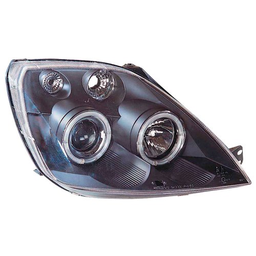 Phares Ford Fiesta VI Angel-Eyes pour Remplacer Optiques Jaunis