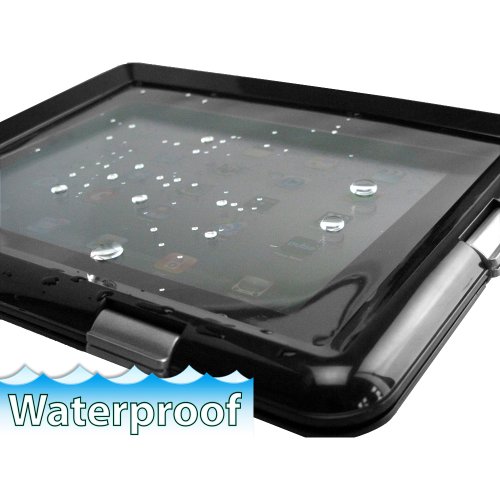 Pyle-Sport Universal Waterproof Sport Case with Headphone Jack for all iPads, Tablet PCs and eReaders, 1-Pack, Retail Packaging, Black (PWSIC30) by Pyle - Used condition - Image 5