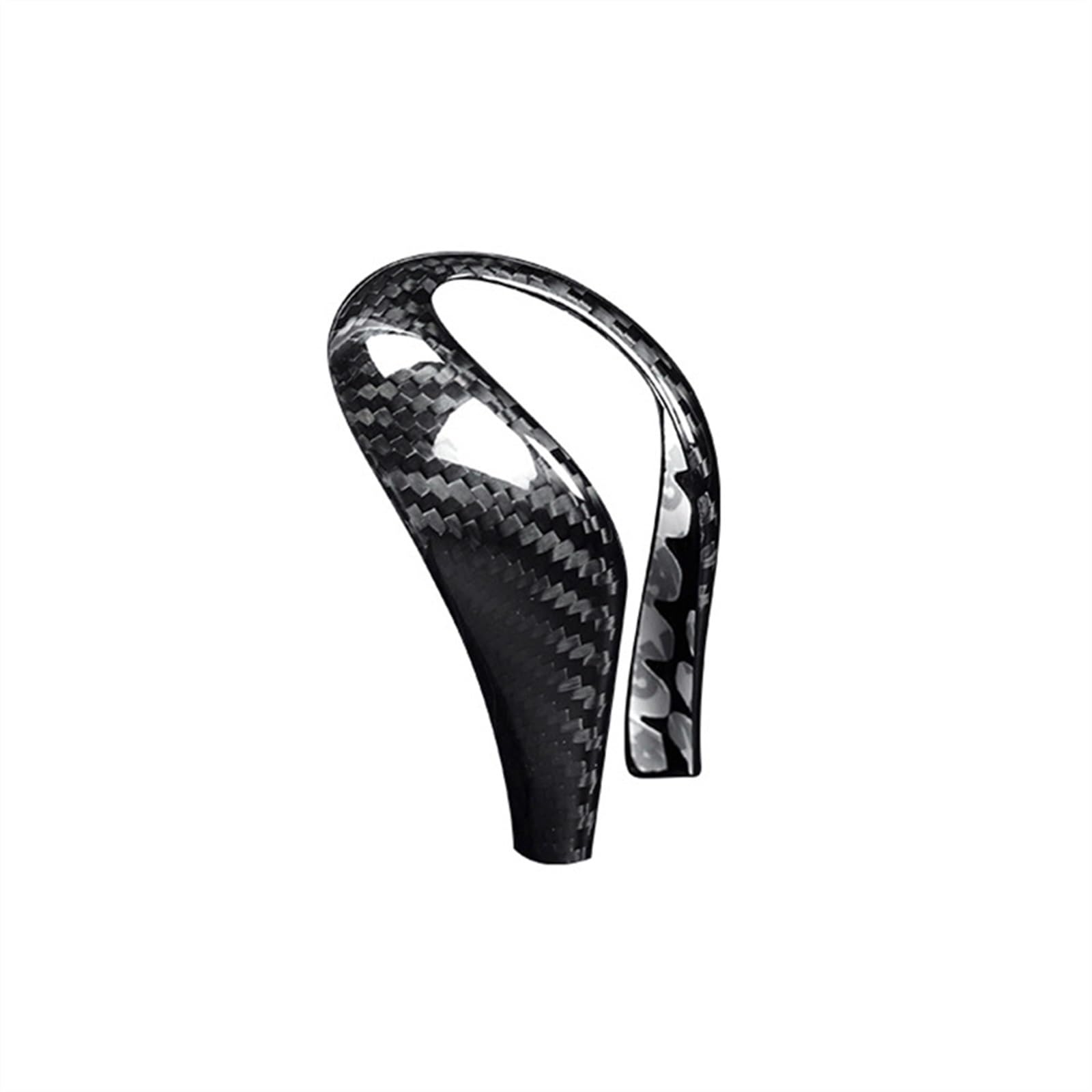 WINVOX for Infiniti Q50 2014 2015 2016 2017 Gear Handle Sticker Carbon Fiber Car Interior Shift Knob Cover Car Trim Interior(C)
