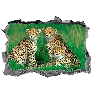 3D effect muurtattoo sticker doorbraak zelfklevende muurschildering muursticker stenen muur doorbraak muursticker tattoo…