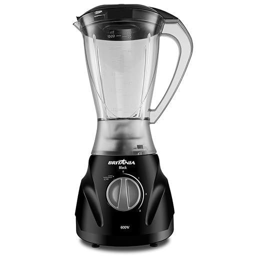 Liquidificador Britânia 3 Velocidades Função Pulsar 2,1 Litros 600W 110V