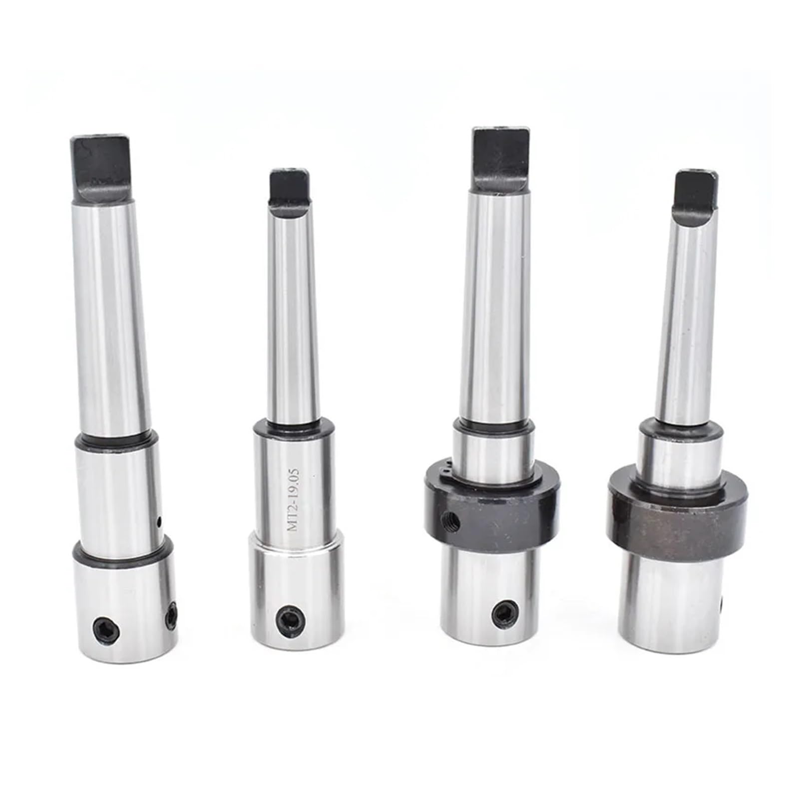 Cono Morse MT2 MT3 MT4 3/4 pulgadas 19,05mm portabrocas adaptador de portabrocas hueco for trabajo de Metal(MT4-19.05mm-50,Internal cooling)