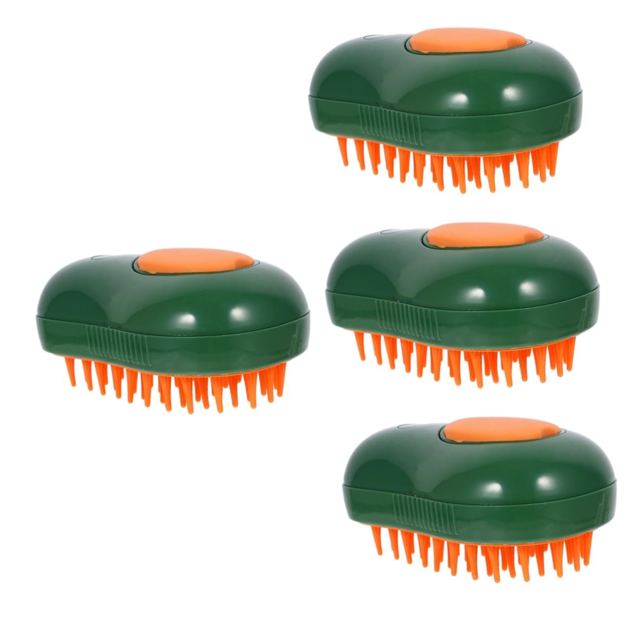 Yardwe 4stücke Dampfbürste Für Katzen Katzenpflegebürste Mit Selbstreinigung Ergonomisches Design Für Entspannende Massage Und Mühelose Haarentfernung Für Kurzhaarkatzen