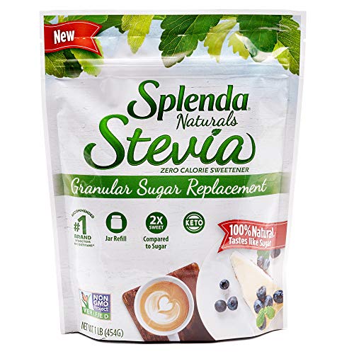 SPLENDA Naturals Stevia Zero Calorie Sweetener (16 Ounce Jar Refill)