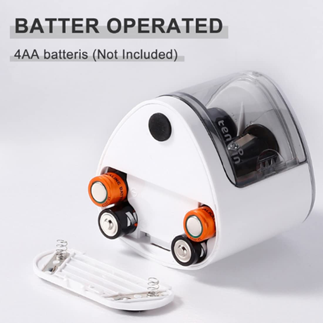 Temperamatite elettrico丨Temperamatite a Doppio Foro Veloce e Grande a batteria丨Strumenti per l'apprendimento e L'Ufficio