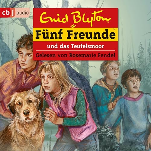 Diseño de la portada del título F&uuml;nf Freunde und das Teufelsmoor