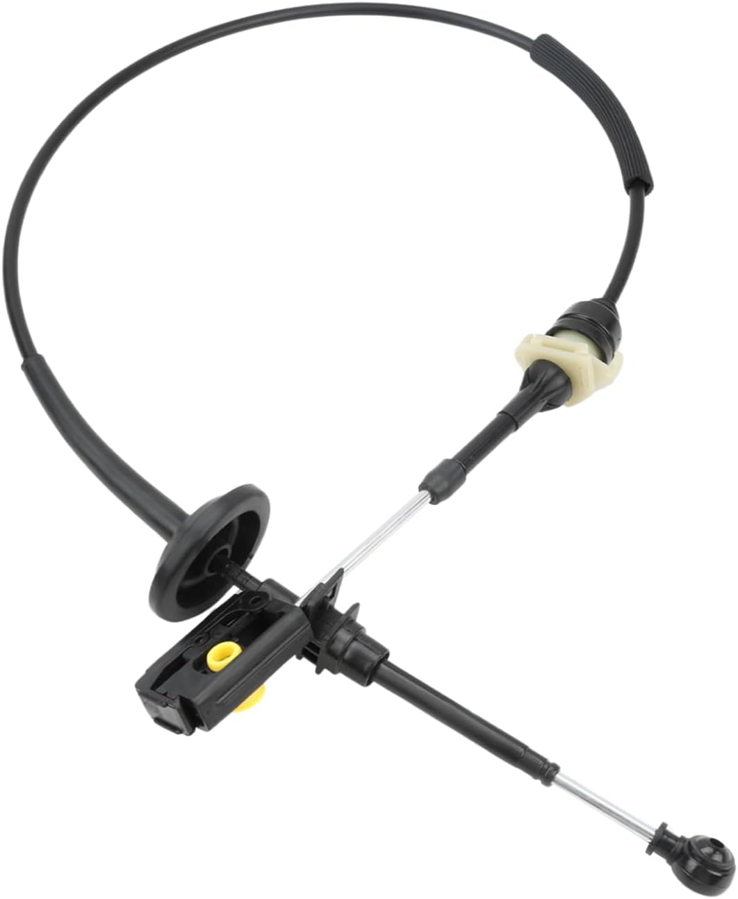 WMPHE Automatic Transmission Shift Cable Compatible with Ford F-150 F150 2005-2008 4.2L 4.6L 5.4L V6 V8 Replacement for 5L3Z7E395BA 5L3Z-7E395-BA Console Gear Shifter Control