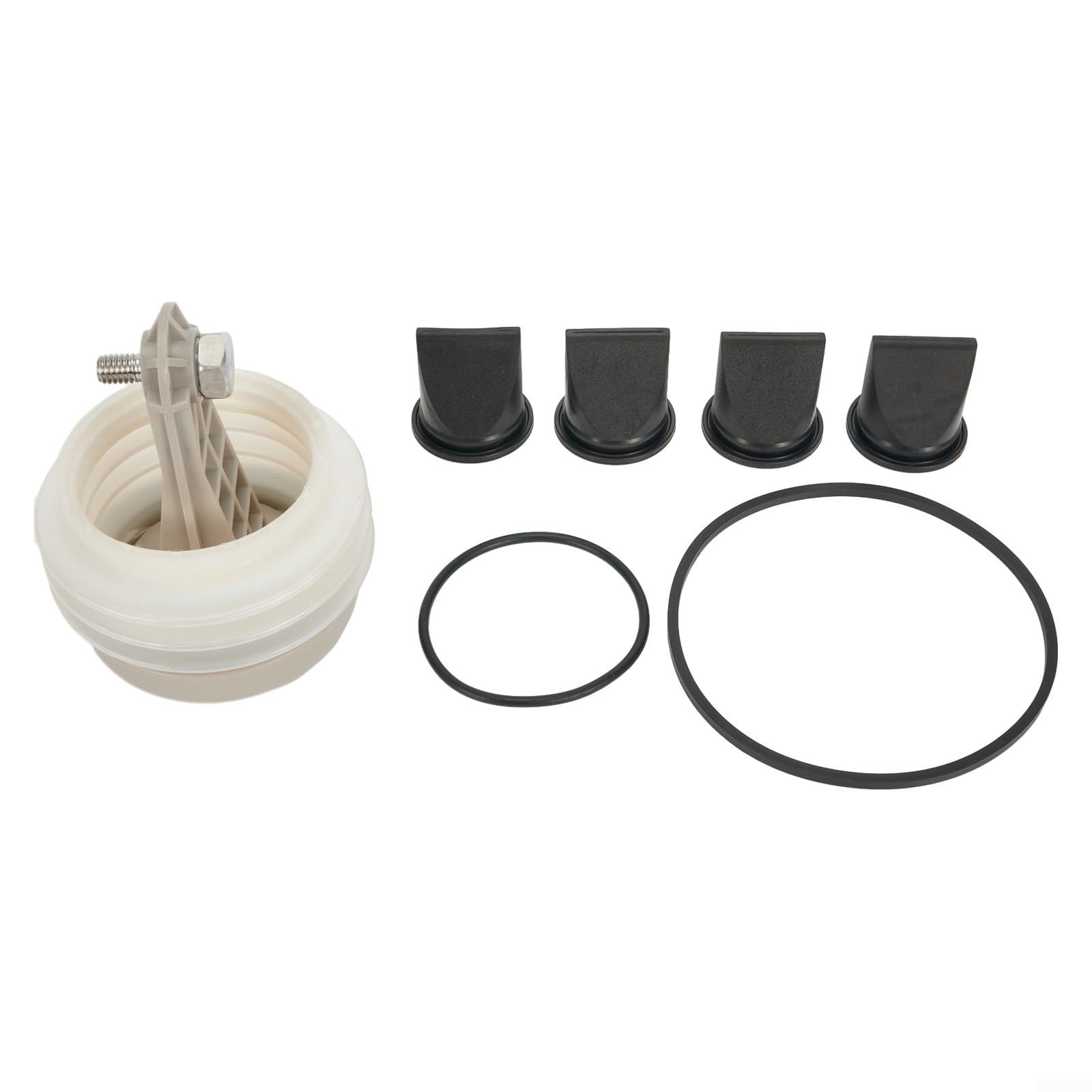 Kit soffietto pompa 385230980 con 4 valvole a becco e O-ring, compatibile con DOMETIC per SEALAND S/T/J/VG/VHT serie per pompe a vuoto ed espulsione modello VG4 SW12 TW24
