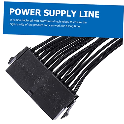 Cable extensor ATX 24p Mipcase flexible y resistente de cobre para alimentación de PC 4