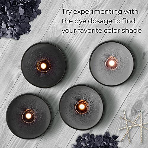 Image of Candle Shop - Black Color 2 oz - Dye Chips for Making Candles - Candle Wax Dye - A Great Choice of Colors