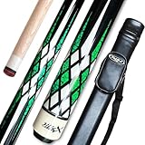 Tai ba cues Pool Cue Pool Stick with Case, 13mm Tip, 58