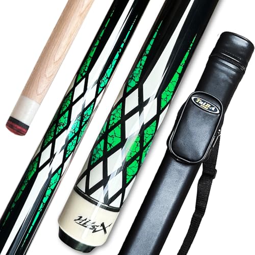 Tai ba cues Pool Cue Pool Stick with Case, 13mm Tip, 58