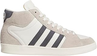 adidas Mens Superskate Skate Skate Sneakers Shoes - Grey, White