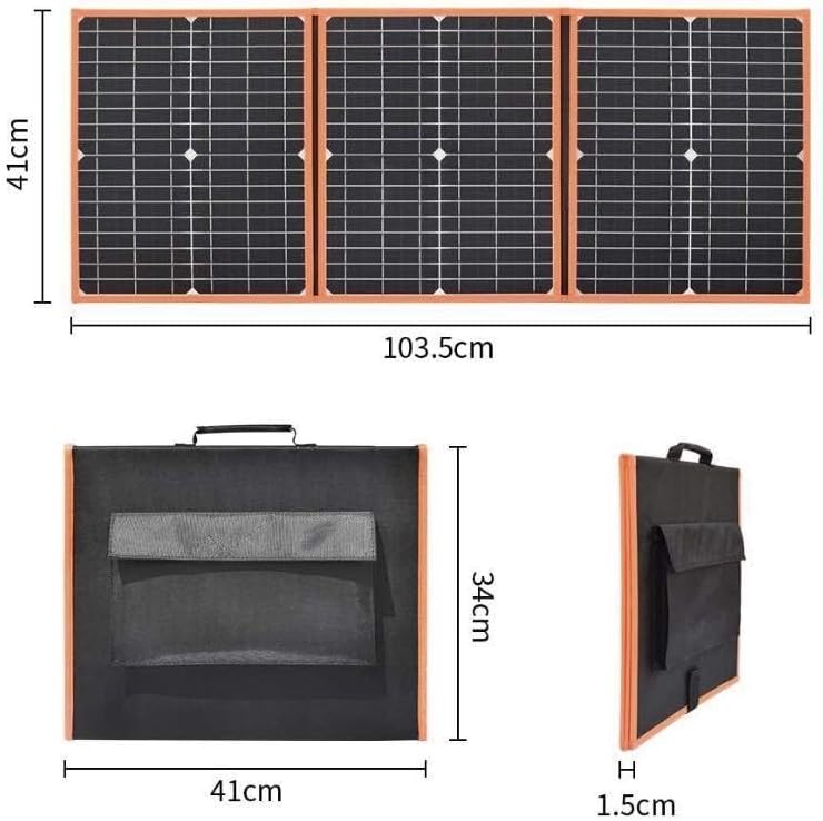 ❤高転換効率＆高出力100Wのパワフルなソーラーパネル❣折りたためて超便利♪❤ 高転換効率＆高出力100Wのパワフルなソーラーパネル折りたためて