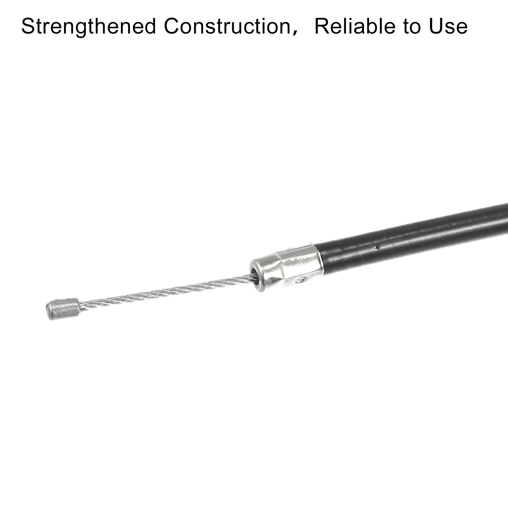 Cavo Acceleratore Curvo Universale Per Moto 50cc-110cc – In Metallo E Gomma, Lunghezza 900 Mm, Sostituzione Facile