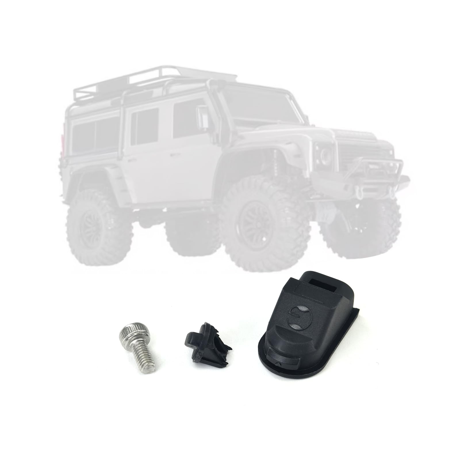 3D Fuel Gas Cap for Land Rover Guard RC Car for TRAXXAS TRX-4 Defender D110 1/10 RC Crawler Car Oil Tank Cap Cover