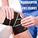 Rodillera con estabilizadores laterales y almohadillas de gel para rodilla.