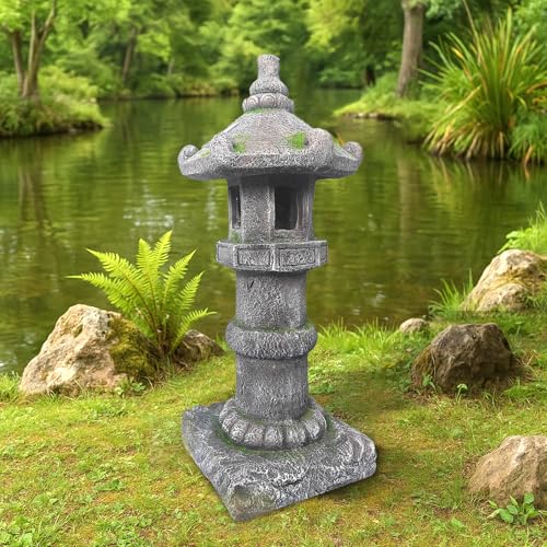 SERABETTO Solar-Powered Pagoda Lamp