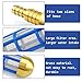 DXphita Pressure Washer Filter Brass 3/4'' 5/8'' Hose Water Suction Strainer Pickup Filter Hose Inlet Strainer for Water Tank Connection to Suction Hose Accessories