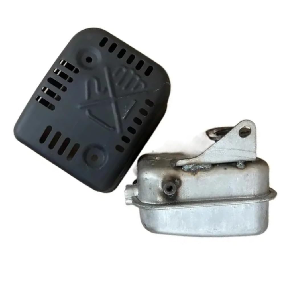 Silenciador y cubierta EX17 EX21 EX13 para motor de gasolina 4T 6HP 7HP