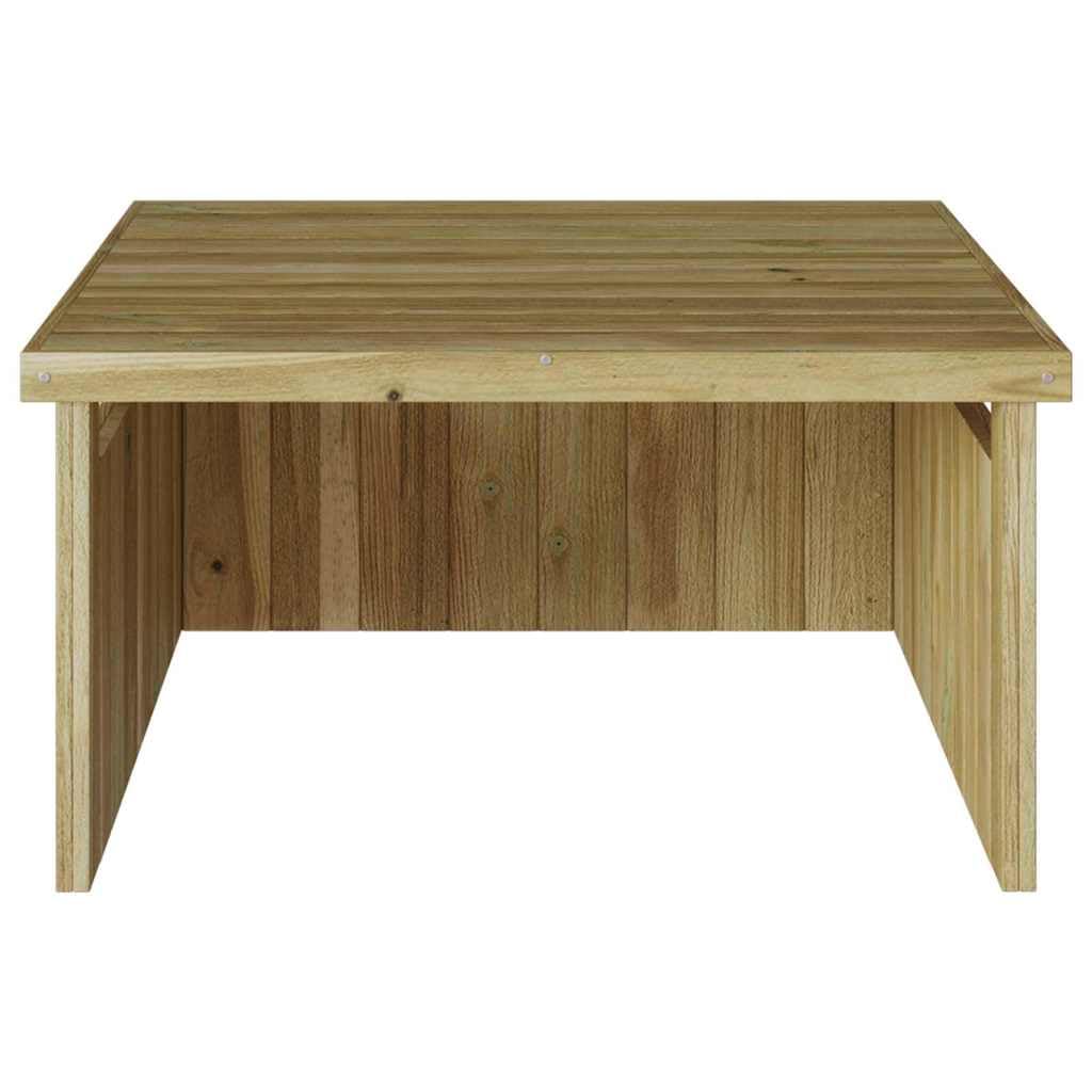 Cortacésped garaje de madera de pino impregnada marrón 73,5 x 81,5 x 38,5 cm rectangular para exteriores, jardín, terraza, espacio de almacenamiento, protección para herramientas de jardín