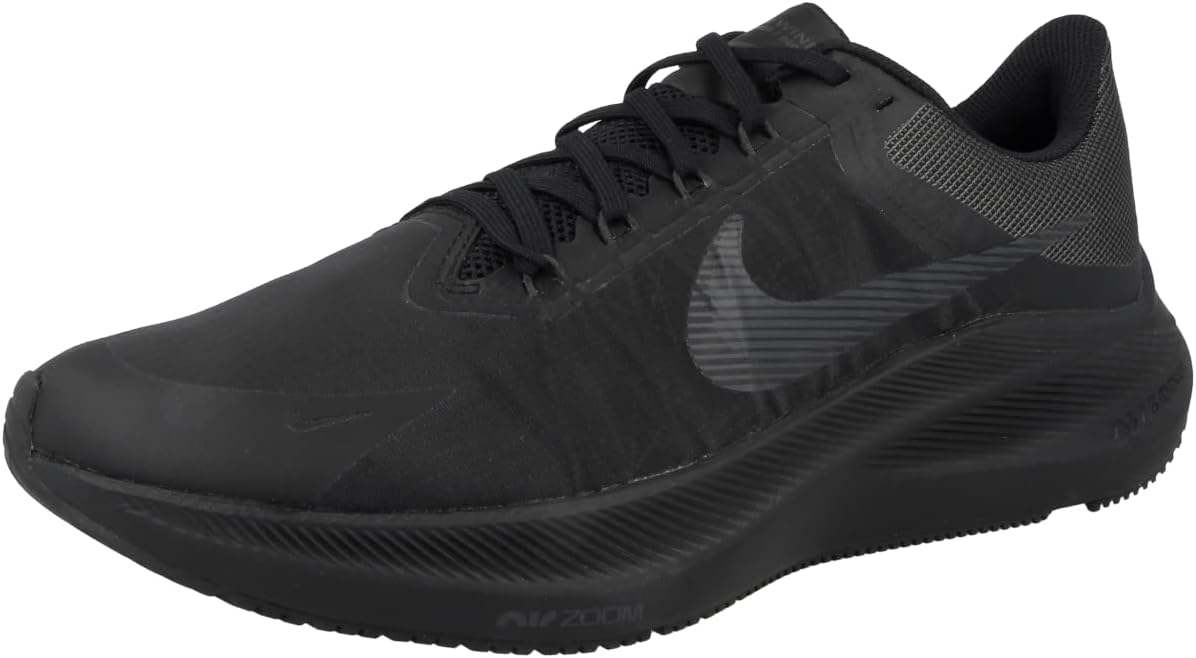 Nike Zoom Winflo 5 Run Shield Running Shoes Men's, Black Dk Smoke Grey Smoke Grey, 11 US