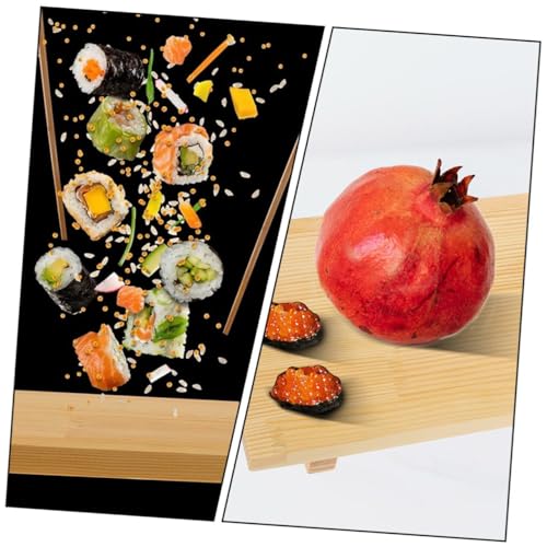 Juego 2 platos sushi estilo japonés 24x15cm y 27x18cm miniatura 5